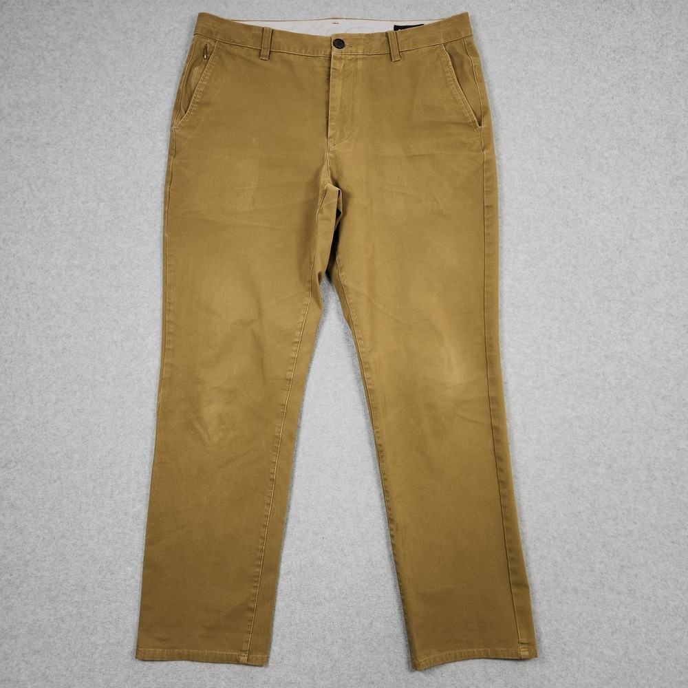 Bonobos Pants 34x30 Red Green Orange Slim Fit Chino Golf Stretch 3 Pairs Bundle - Picture 2 of 16